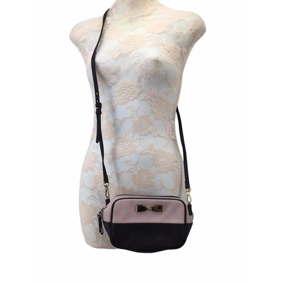 Victoria's Secret Black Pink Crossbody Bag - Picture 3 of 16